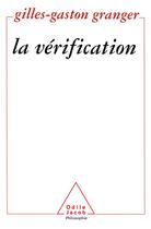 Couverture du livre « La verification » de Granger G-G. aux éditions Odile Jacob