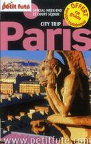 Couverture du livre « GUIDE PETIT FUTE ; CITY TRIP ; Paris (édition 2012) » de  aux éditions Le Petit Fute