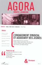 Couverture du livre « L'engagement syndical et associatif des jeunes » de  aux éditions L'harmattan