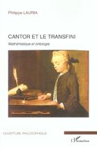 Couverture du livre « Cantor et le transfini - mathematique et ontologie » de Philippe Lauria aux éditions L'harmattan
