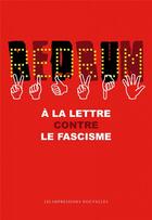 Couverture du livre « Redrum ; à la lettre contre le fascisme » de  aux éditions Impressions Nouvelles