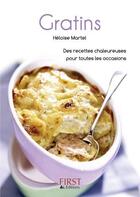 Couverture du livre « Gratins » de Heloise Martel aux éditions First