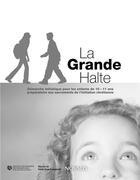 Couverture du livre « La grande halte » de Elaine Champagne aux éditions Novalis