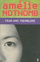 Couverture du livre « Fear and trembling » de Amélie Nothomb aux éditions Faber Et Faber