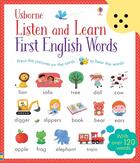 Couverture du livre « Listen and learn first english words » de Sam Taplin aux éditions Usborne