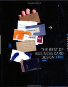 Couverture du livre « The best of business card design 5 (paperback) » de Cullen aux éditions Rockport