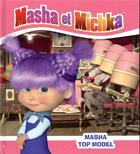 Couverture du livre « Masha et Michka ; Masha top model » de  aux éditions Hachette Jeunesse