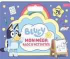 Couverture du livre « Bluey - mon mega bloc d'activites » de Bbc Studios - Ladybi aux éditions Hachette Jeunesse