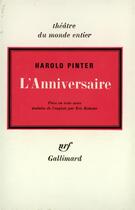 Couverture du livre « L'anniversaire » de Harold Pinter aux éditions Gallimard