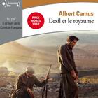 Couverture du livre « L'exil et le royaume » de Albert Camus aux éditions Gallimard Audio