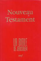 Couverture du livre « Nouveau Testament de la Bible de Jérusalem » de Ebaf aux éditions Cerf