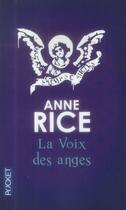 Couverture du livre « La voix des anges » de Anne Rice aux éditions Pocket