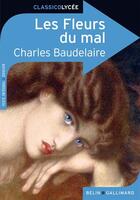 Couverture du livre « Les fleurs du mal, de Charles Baudelaire » de Henri Scepi aux éditions Belin Education