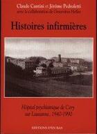 Couverture du livre « Histoires infirmieres, hopital psychiatrique de cery sur lausanne, 1940-1990 » de  aux éditions D'en Bas