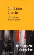 Couverture du livre « Des femmes disparaissent » de Garcin Christian aux éditions Editions Verdier