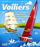 Couverture du livre « Voiliers : de la felouque égyptienne aux catamarans à foils » de Andrea Falcon et Diletta Sartorio aux éditions Nuinui Jeunesse
