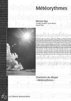 Couverture du livre « Météorythmes, partitions 6 chansons pour enfants » de Michel Nys aux éditions Buissonnieres