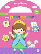 Couverture du livre « Ma valisette 2-4 ans - les princesses » de  aux éditions Le Ballon