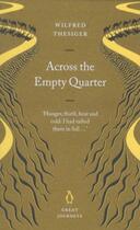 Couverture du livre « Penguin great journeys: across the empty quarter » de Wilfred Thesiger aux éditions Adult Pbs