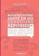 Couverture du livre « Boostez votre sante en 650 questions - tome 2 » de Bertrand Canavy aux éditions Lulu