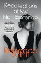 Couverture du livre « RECOLLECTIONS OF MY NON-EXISTENCE » de Rebecca Solnit aux éditions Granta Books