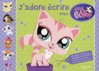 Couverture du livre « J'adore écrire avec Littlest Petshop » de  aux éditions Le Livre De Poche Jeunesse