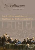 Couverture du livre « Jus politicum - vol. xii » de Institut Villey aux éditions Dalloz