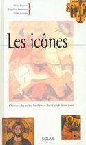 Couverture du livre « Les icones » de Popova/Smirnova aux éditions Solar