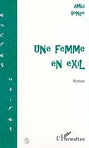 Couverture du livre « Une femme en exil » de Amba Bongo aux éditions Editions L'harmattan