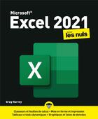Couverture du livre « Excel pour les nuls (édition 2021) » de Greg Harvey aux éditions First Interactive