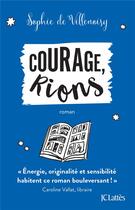 Couverture du livre « Courage, rions » de Sophie De Villenoisy aux éditions Lattes