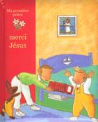 Couverture du livre « Merci jesus » de Amiot/Brunelet aux éditions Mame