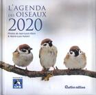 Couverture du livre « L'agenda des oiseaux (édition 2020) » de Marie-Luce Hubert et Jean-Louis Klein aux éditions Rustica
