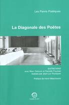 Couverture du livre « La Diagonale Des Poetes ; Les Parvis Poetiques » de Jean-Luc Pouliquen aux éditions La Passe Du Vent