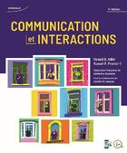 Couverture du livre « Communication et interactions (4e édition) » de Ronald B. Adler et Russell F. Proctor aux éditions Modulo