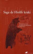 Couverture du livre « La saga de Hrolfr Kraki » de Regis Boyer aux éditions Anacharsis