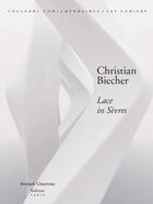 Couverture du livre « Lace in Sèvres » de Christian Biecher aux éditions Bernard Chauveau