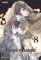Couverture du livre « Vampire knight - mémoires t.8 » de Matsuri Hino aux éditions Panini
