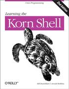 Couverture du livre « Learning the korn shell ; 2e edition » de B Rosenblatt aux éditions O'reilly Media