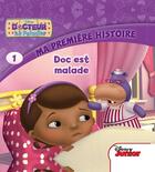 Couverture du livre « Docteur La Peluche ; Doc est malade » de Disney aux éditions Disney Hachette