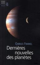Couverture du livre « Dernières nouvelles des planètes » de Charles Frankel et Urbe Condita aux éditions Seuil