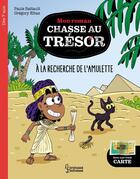 Couverture du livre « Mon roman chasse au trésor : À la recherche de l'amulette d'Osiris » de Gregory Elbaz et Paule Battault aux éditions Larousse