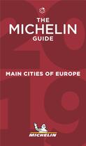 Couverture du livre « Gm main cities of europe 2019 » de Collectif Michelin aux éditions Michelin