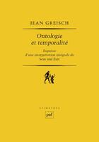 Couverture du livre « Ontologie et temporalité (2e édition) » de Jean Greisch aux éditions Puf