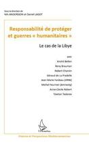 Couverture du livre « Responsabilité de protéger et guerres 