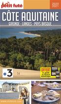 Couverture du livre « GUIDE PETIT FUTE ; REGION ; Côte aquitaine, Gironde, Landes Pays basque (édition 2020/2021) » de  aux éditions Le Petit Fute