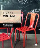 Couverture du livre « Esprit vintage » de Nathalie Soubiran et Karine Villame aux éditions Massin