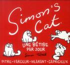 Couverture du livre « Simon's cat : une bêtise par jour (édition 2015) » de Tofield Simon aux éditions Hugo Image