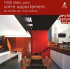 Couverture du livre « 1000 idées pour votre appartement du studio au cinq-pièces » de  aux éditions Place Des Victoires