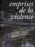 Couverture du livre « Emprises de la violence » de  aux éditions Parentheses